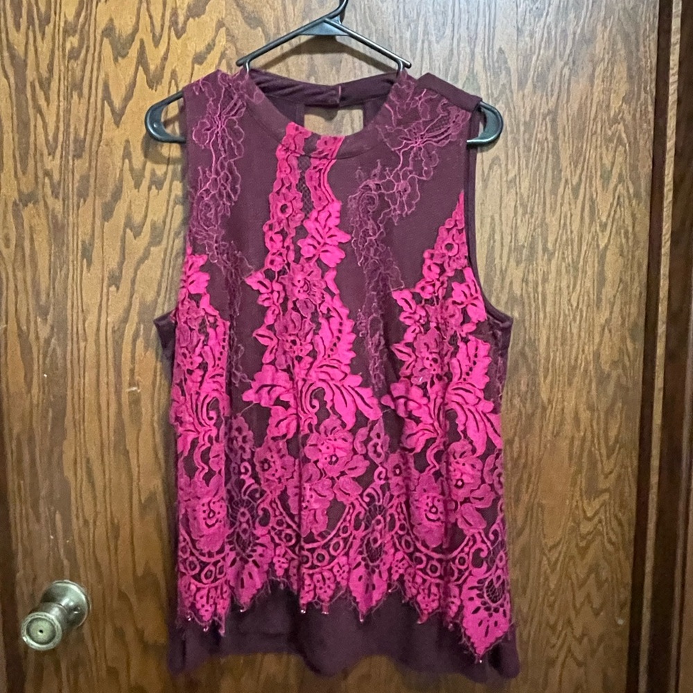 Maurices sleeveless top (Maurices plus size 1)